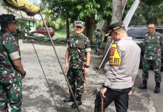 Pangdam XIII Merdeka Tinjau Lokasi Dapur Sehat Bergizi Kodim 1310/Bitung