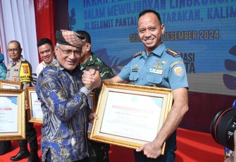 TNI AL Terima Penghargaan P4GN dari BNN RI