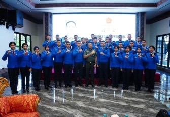 Panglima TNI Terima Audiensi Siswa-Siswi SMA Taruna Nusantara