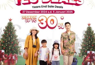 PT Kereta Api Indonesia (Persero) Daop 1 Jakarta menghadirkan promo Years End Sale Deals "YES DEALS" 