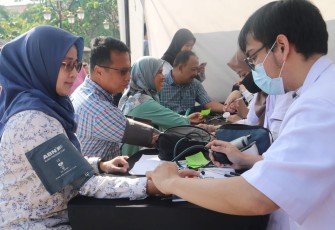 Danrem 081/DSJ Sumbangkan Darah pada Carity to Humanity HDCI Madiun 