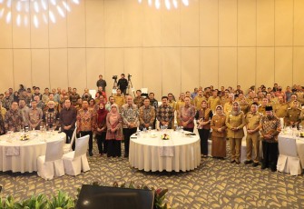 Rapat penyerahan hasil kegiatan Bantuan Teknis Rencana Detail Tata Ruang (Bantek RDTR) melalui Anggaran Belanja Tambahan Bagian Anggaran Bendahara Umum Negara (ABT BA BUN) tahun 2023 telah dilaksanakan pada Rabu, (10/1/2024) di Sheraton Grand Jakarta