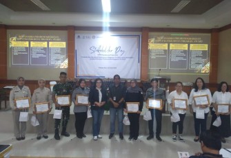 Rumah Sakit (Rumkit) Bhayangkara Tingkat III Palangka Raya kembali menerima piagam penghargaan sebagai peringkat pertama kategori Pagu Besar penilaian Indikator Kinerja Pelaksanaan Anggaran (IKPA) Kecil Tahun 2023 dari Kantor Pelayanan Perbendaharaan Negara (KPPN) Kota Palangka Raya bertempat di Auala KPPN setempat, Selasa (23/1/2024)