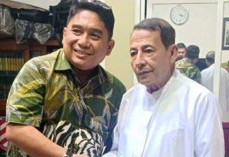 Ketum DPP Gempita Alfonso Ferry Pahotan bersama Habib Luthfi di Pekalongan 