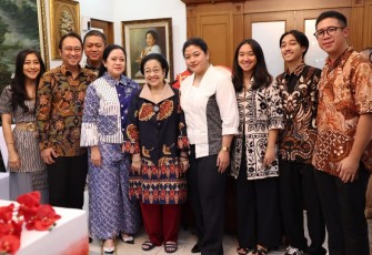 Foto Bersama saat acara di Jalan Teuku Umar, Jakarta Pusat, Senin ( 23/1/2024).