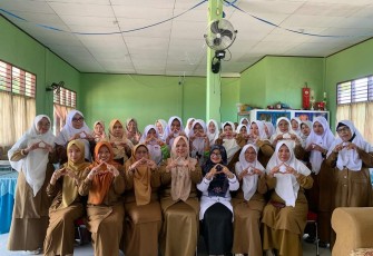 SMPN 1 Pasaman Ikuti Pembinaan Dari DPPKBP3A Dalam Rangka Lomba SSK Tingkat Provinsi