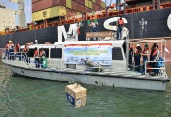 Satlinlamil 1 Gelar Latihan Replenishment At Sea
