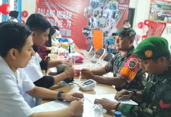 Prajurit Kodim Abdya Sumbang Darah