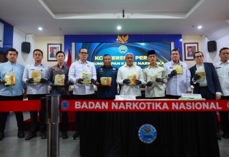 BNN RI Gagalkan Peredaran 15 KG Sabu dan 10345 Butir Ekstasi