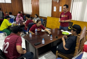 Foto Lomba Penyisihan Grup Pertandingan Gaple 