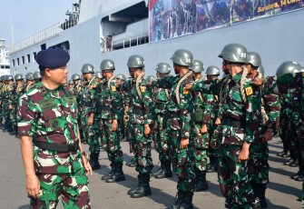 Komandan Puspenerbal Hadiri Pembukaan Dikmaba TNI AL Angkatan XLIV/2 Tahun 2024