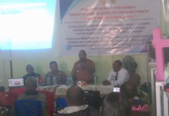 Babinsa Koramil 1710-05/Jila Hadiri Sosialisasi SOP Penyakit Malaria