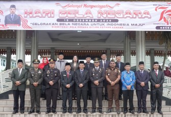 Pemkot Tebing Tinggi Gelar Upacara Hari Bela Negara ke-76 Tahun 2024