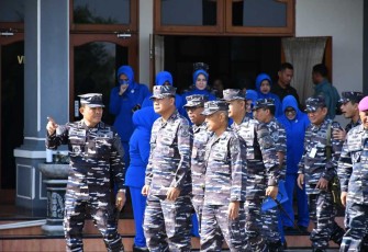 Danpuspenerbal Kunker ke Lanudal Tanjungpinang dan Matak