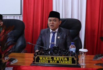 Wakil Ketua II DPRD BS Dendi Man Tarmizi 
