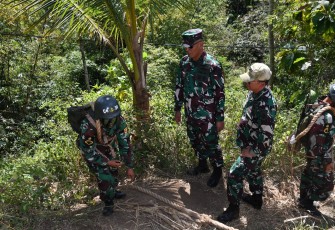 Lattek Berganda Dikmaba TNI AL Angkatan 44/1 Tingkatkan Naluri Tempur Siswa