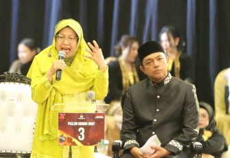 Cagub Risma Angkat Pentingnya Pendidikan Karakter di Debat Pilgub Edisi I