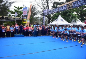1.300 Pelari Ramaikan Bakamla RI Fun Run di Bengkulu