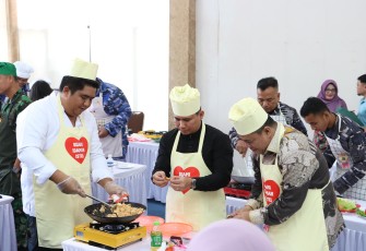 Lomba Masak Ala Bapak-Bapak Hingga Ungkapan Tulus Bupati Bintan