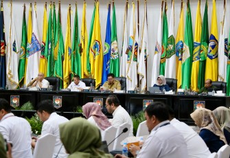 Pelaksana Tugas (Plt.) Sekretaris Jenderal (Sekjen) Kementerian Dalam Negeri (Kemendagri) Tomsi Tohir 