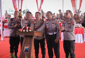  Kapolda Jateng Irjen Pol Ahmad Luthfi pada saat peresmian, Senin pagi (15/1/2024).