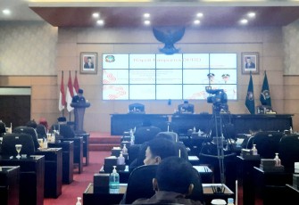 Rapat Paripurna DPRD Kota Blitar 5 Agustus 2024