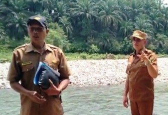 Bupati Bengkulu Selatan Gusnan Mulyadi Sidak Lokasi Jalan Sentra Produksi di Desa Sukarami 
