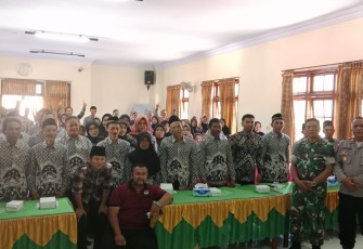 Rapat Anggota Tahunan (RAT) Luar Biasa Koperasi Serba Usaha (KSU) Sumber Makmur di Desa Masaran, Kecamatan Munjungan, Minggu (15/9/2024)
