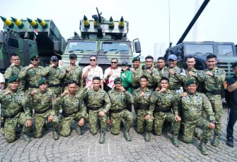 Pangkostrad Dampingi Kasad Kunjungi Matra Fair 2024 di Silang Monas