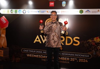 Bank Jatim Sabet Dua Penghargaan Sekaligus dalam CNN Awards 2024