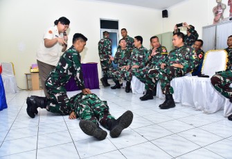 Diskes Kolinlamil Gelar Latfungkes Tingkat III Bersama Diskes Lantamal III