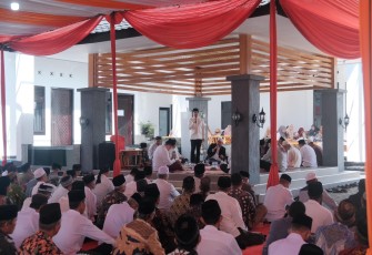 Ratusan Ulama Gelar Istiqhosah Doakan Arie Sumarno Amanah 