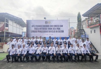 Lembaga Pemasyarakatan (Lapas) Kelas IIA Cilegon menggelar Acara Apel Janji Kinerja dan Penandatanganan Pakta Integritas. Acara ini dihadiri oleh seluruh pegawai Lapas Cilegon, sebagai komitmen bersama untuk menerapkan prinsip-prinsip Good Governance, Rabu (17/01)