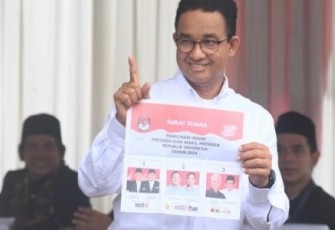 Capres nomor urut 1 Anies Baswedan