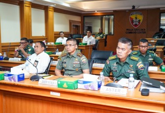 Rapat Koordinasi Teknis (Rakornis) TNI Manunggal Membangun Desa (TMMD) ke-121 TA. 2024