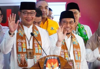 Ridwan Kamil-Suswono Resmi Daftar Pilkada Jakarta 2024