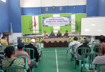 Babinsa Kelurahan Mojorejo Gelar Pertemuan Rutin Bersama Masyarakat