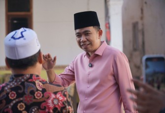 Bakal calon bupati Jember Muhammad Fawait atau akrab dipanggil gus Fawait  