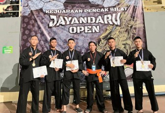 Tim Pencak Silat Puspenerbal Raih Lima Medali di Kejurnas Pencak Silat Jayandaru Open Sidoarjo