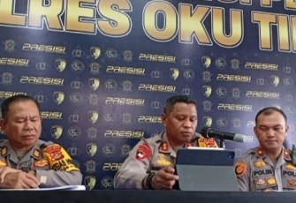 Kapolres Oku Timur AKBP Kevin Leleury.S,I.K,.M,Si