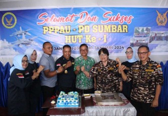 Lanud Sutan Sjahrir Padang saat Hadiri Peringatan HUT ke-I PPPAU PD Sumbar