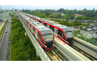 Ilustrasi LRT Jabodetabek 
