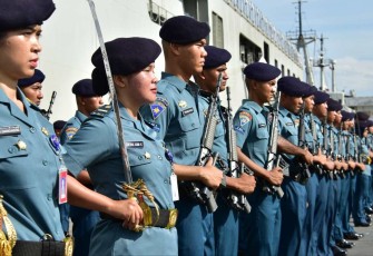 Kowal Kolinlamil saat Upacara Bendera