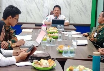 Diskominfotik Kaur Bersama BPS Gelar Rapat Persiapan EPSS