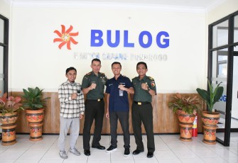 Dandim 0802/Ponorogo Tinjau Bulog Cabang Ponorogo