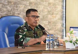 Direktur Pendidikan (Dirdik) Kolonel Marinir Fransisco Simanjorang