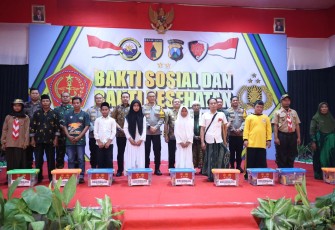 Polda Jatim bersama Kodam V Brawijaya Gelar Baksos dan Bakkes Serentak 