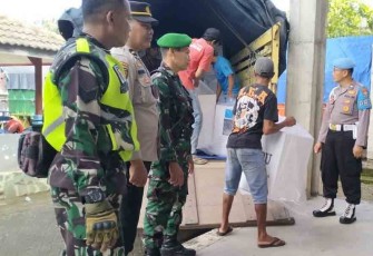 Seluruh Babinsa dan Bhabinkamtibmas Siap Kawal Suksesnya Pemilu 2024 di Trenggalek