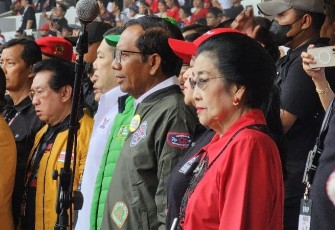 Kampanye Akbar Ganjar-Mahfud di GBK