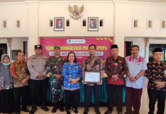 Apresiasi Dandim 0806/Trenggalek untuk SDN 2 Puyung Atas Drama Kolosal di HUT ke-79 RI